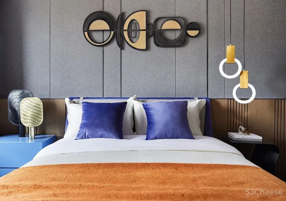 这样的撞色搭配,太美了!