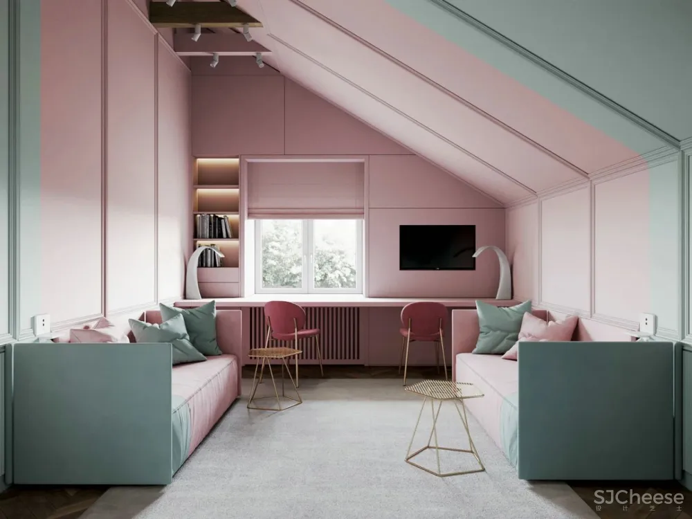 现代简欧住宅，淡雅生活的精致居所！