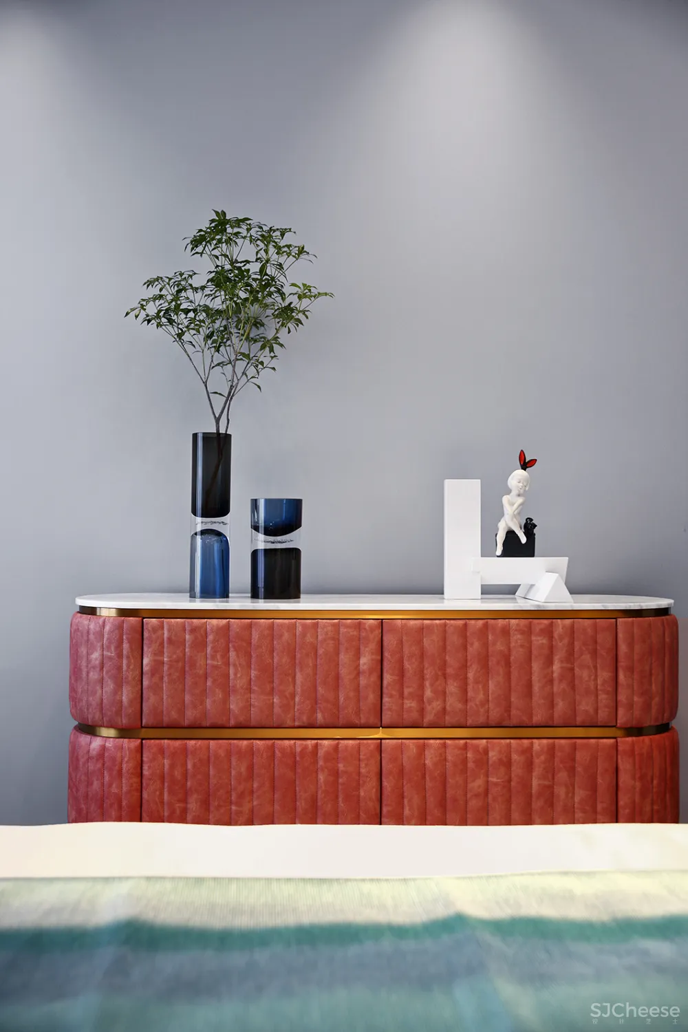 这样的撞色搭配,太美了!