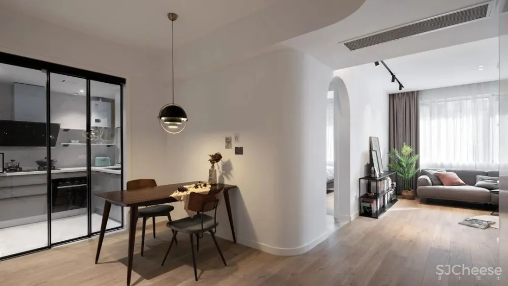 别人家90㎡两室像个小宫殿,和印象中的北欧风不一样!