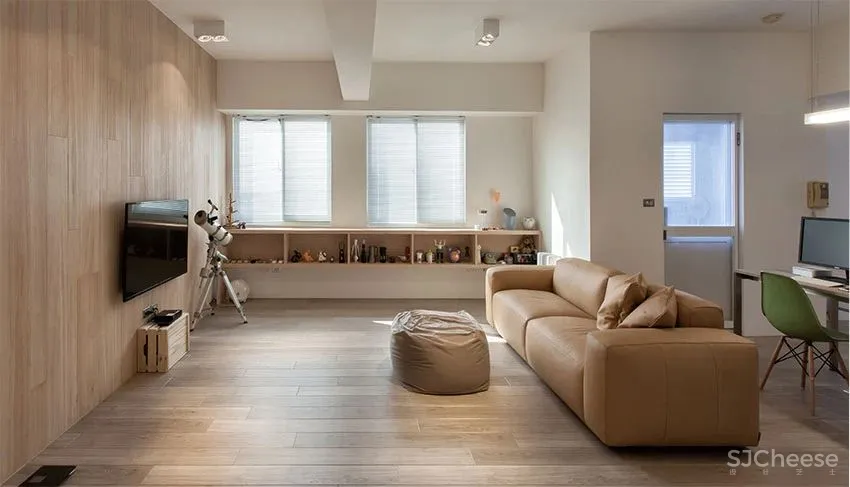 102㎡四房改一房,凭什么人家能断舍离?