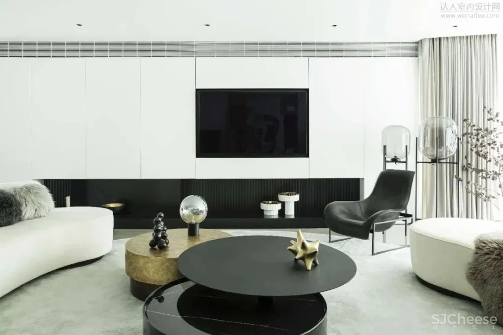 目心设计研究室 上海一线江景宅邸330m²