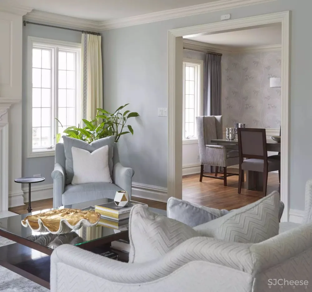 高级灰 蓝色，打造优雅的高贵感