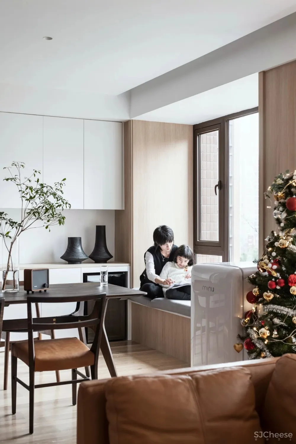 120㎡住一家三口,以居住者的生活方式为核心,打造「互动型」亲子宅!