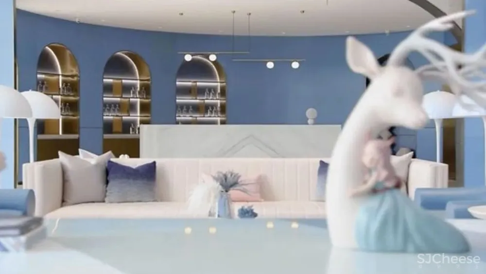 UMA伍玛设计 X 上海几朵设计 中梁金科.启宸售楼处:预见未来,灵魂造梦!