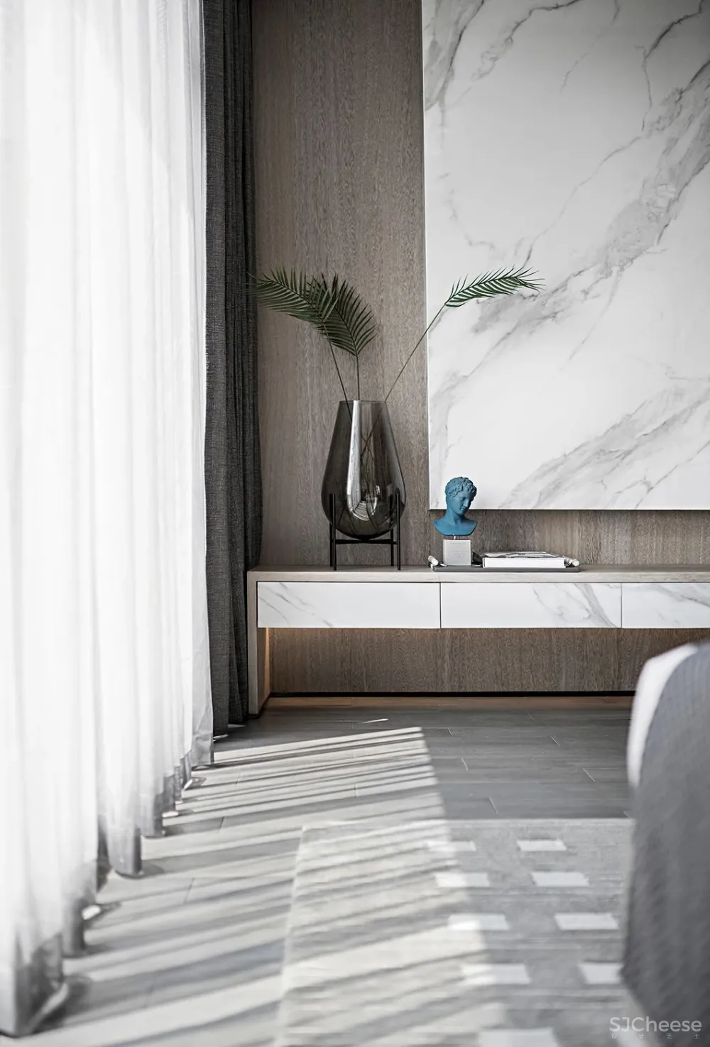 首发 吴文粒:240㎡简约叠墅,探寻沉静的艺术!