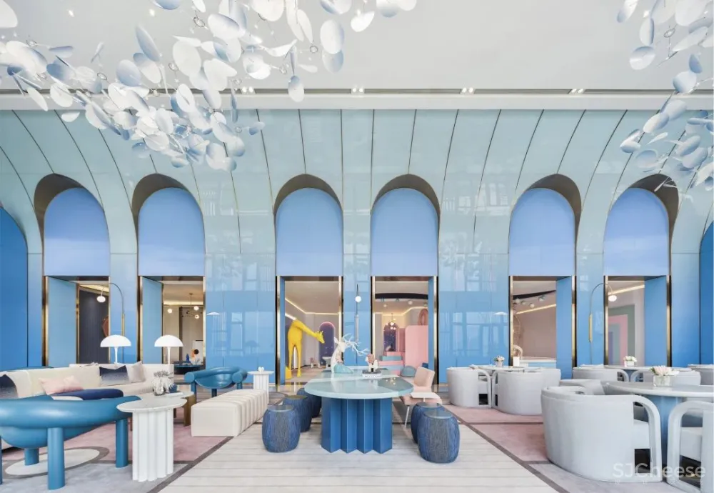 UMA伍玛设计 X 上海几朵设计 中梁金科.启宸售楼处:预见未来,灵魂造梦!