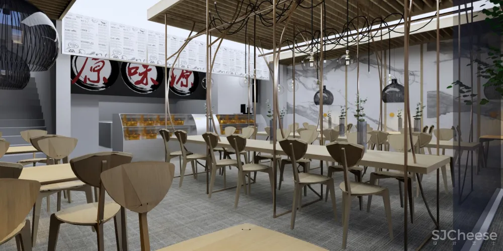 原味源私房菜室内设计改造项目