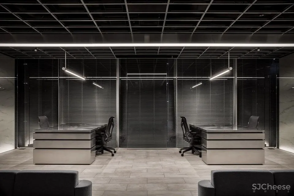 模糊图像与现实空间之间的界限 WARP办公空间 I IN Inc.