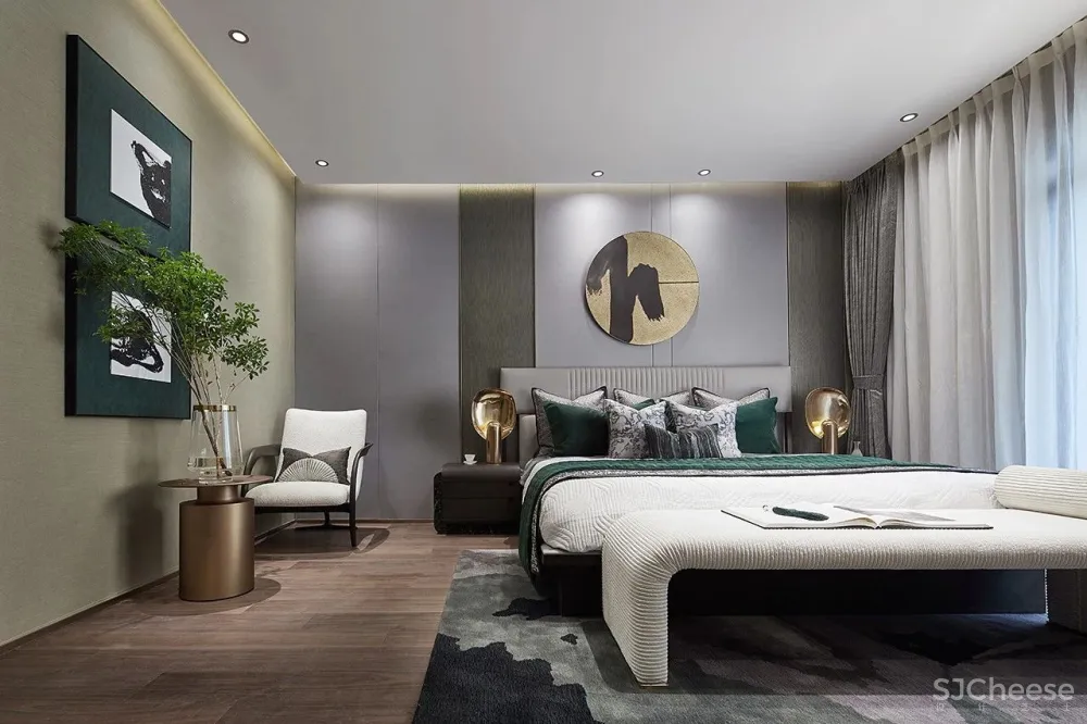 史南桥 189㎡现代都市样板间,非凡气质的至臻格调!