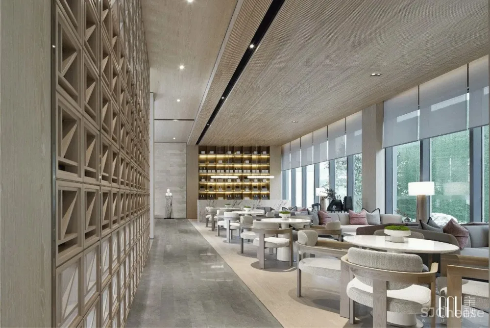 首铸御峰华庭售楼处：借自然之境，述东方雅致人文 GNU