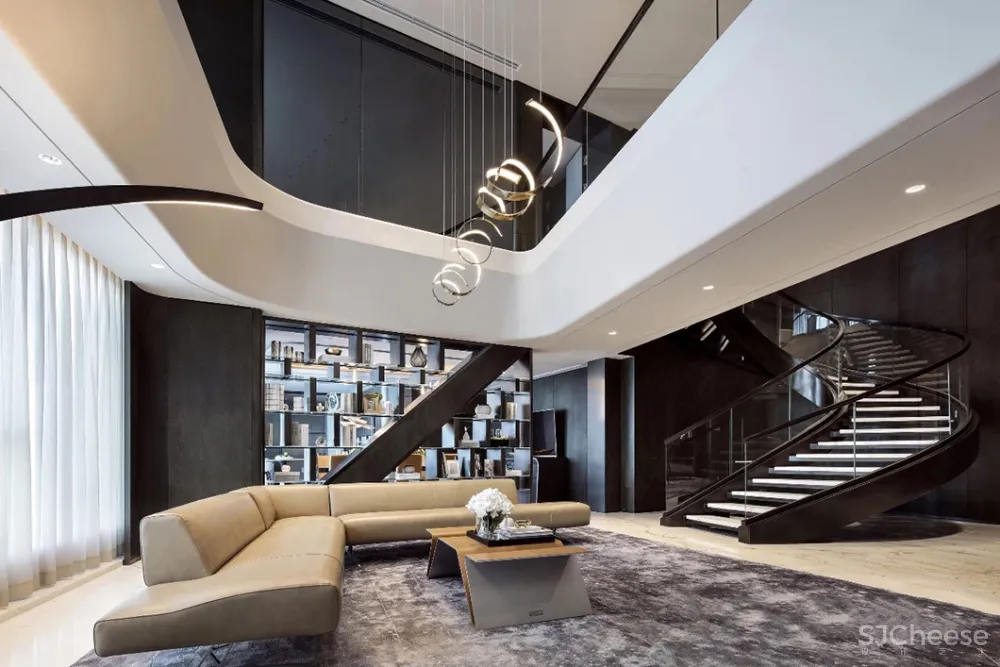 大成设计丨静谧、冷峻的黑白灰,诉说感官