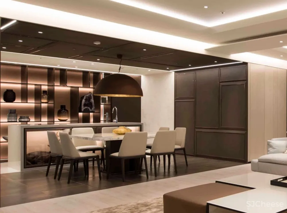 陈连武新作 300㎡棕色系私宅,品味生活中的“苦和甜”!