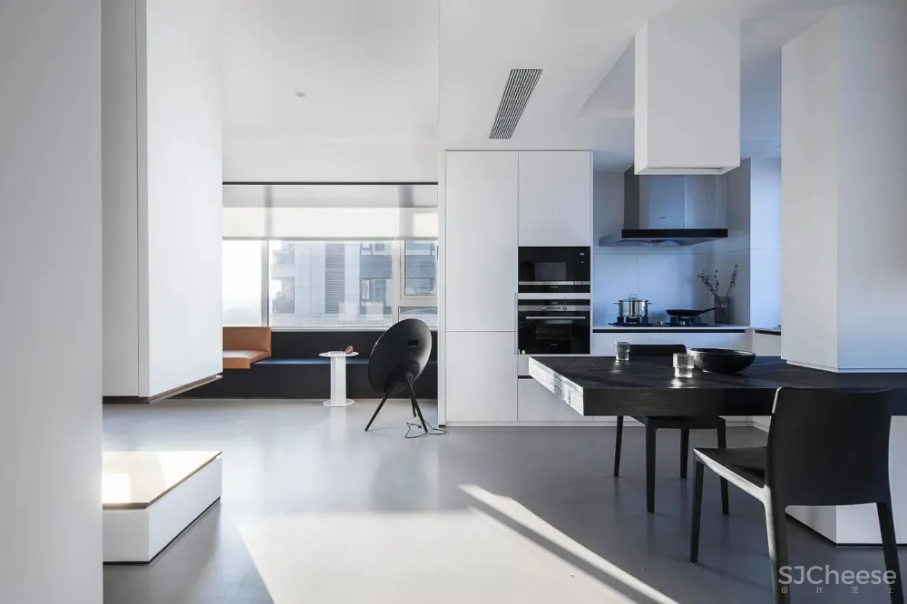 自然随性的纯色私宅,用细节为生活加分!