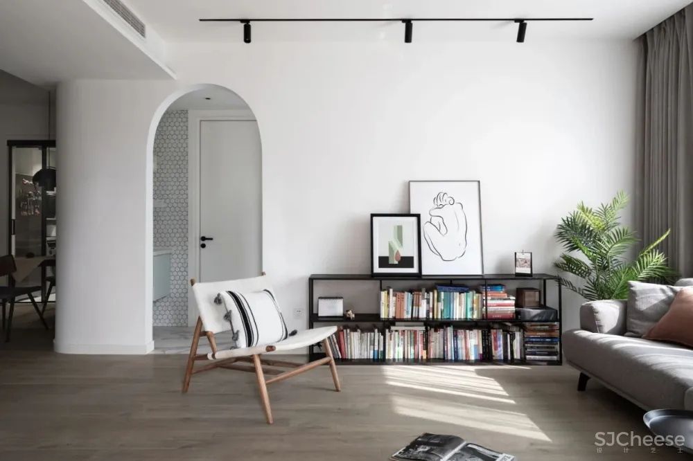 别人家90㎡两室像个小宫殿,和印象中的北欧风不一样!