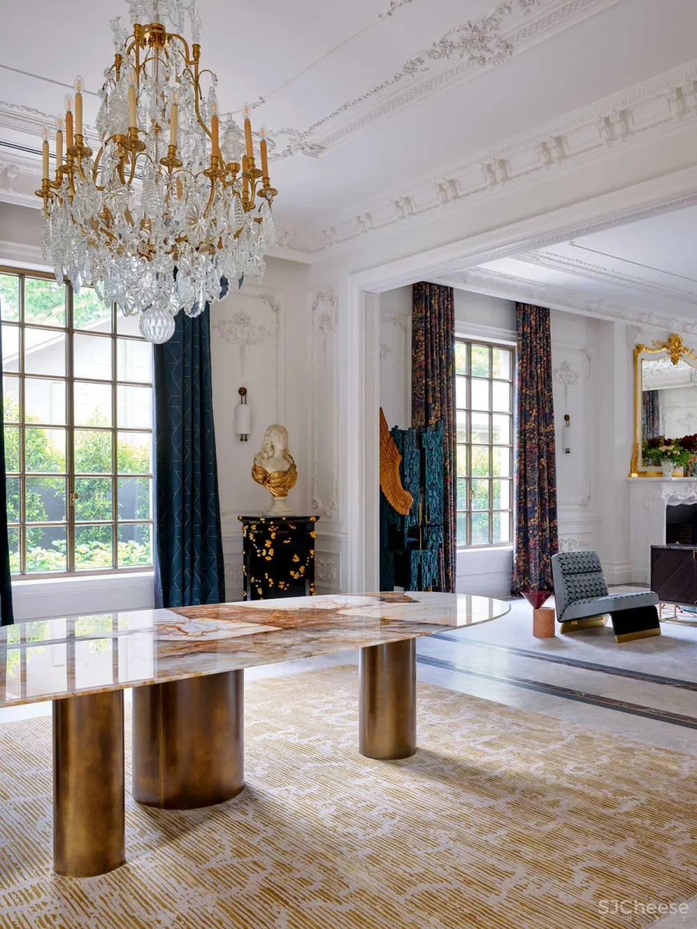 Travis Walton | Melbourne Mansion , 大胆华丽的宫廷式别墅