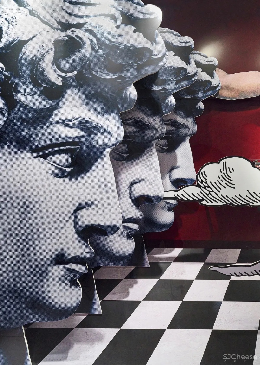 文艺复兴 - 红谷HONGU 橱窗设计