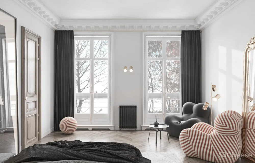 最美新古典两层公寓,贵族生活的正确打开方式!