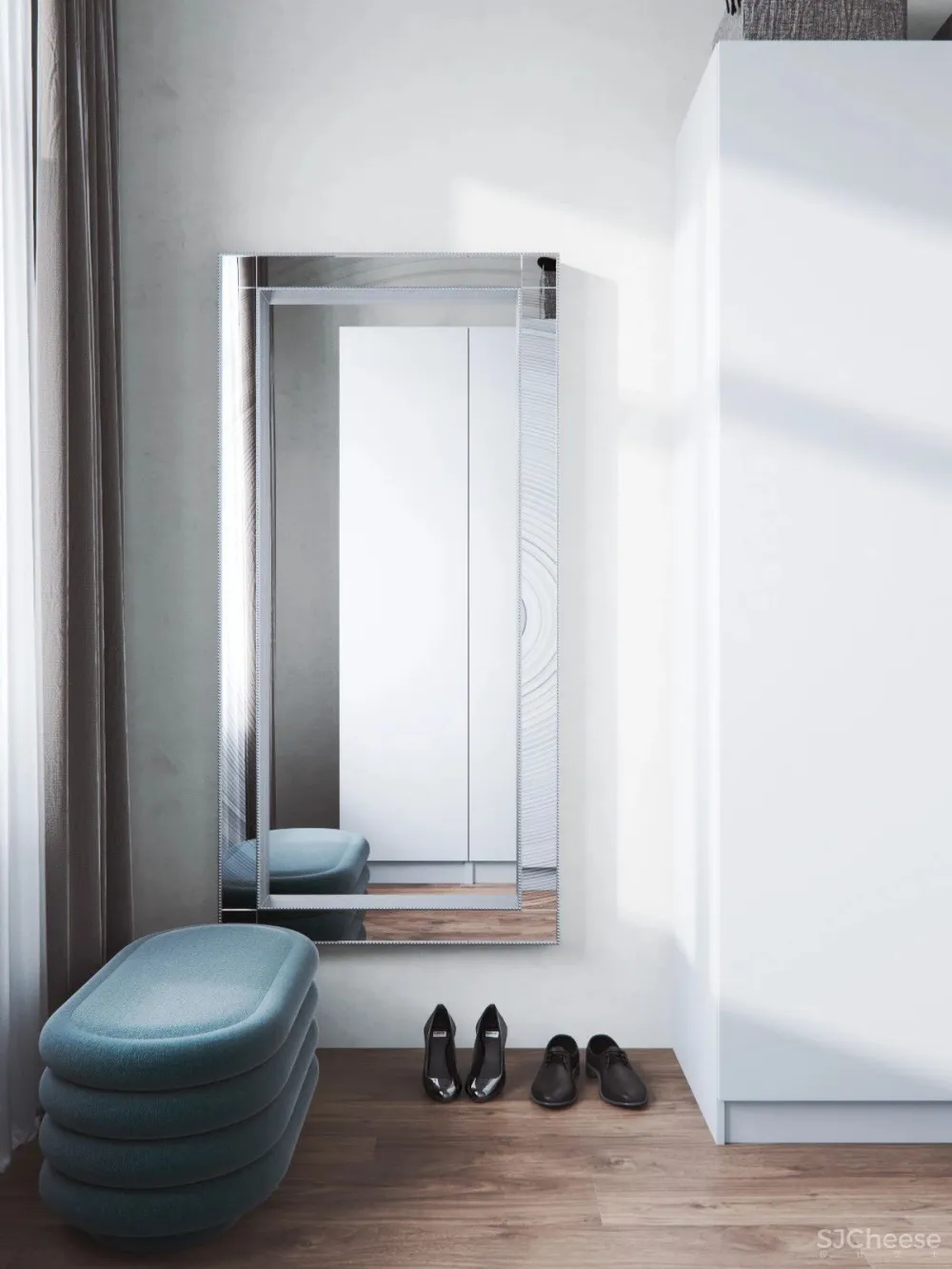 93㎡自然温馨的家庭公寓,一家四口的恬逸日常!