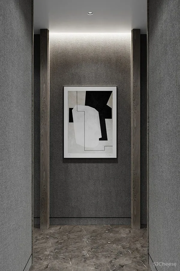 180㎡年轻夫妇的家，高级灰 大理石，这样才高级！