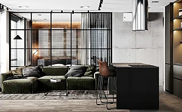 乌克兰基辅 – 68㎡质感北欧，简而雅的生活