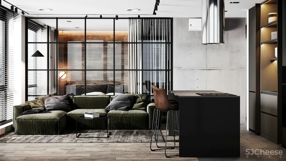 乌克兰基辅 - 68㎡质感北欧，简而雅的生活