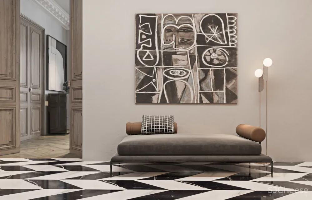 最美新古典两层公寓,贵族生活的正确打开方式!