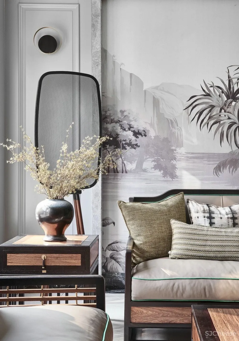 新中式+高级灰,更显高贵!