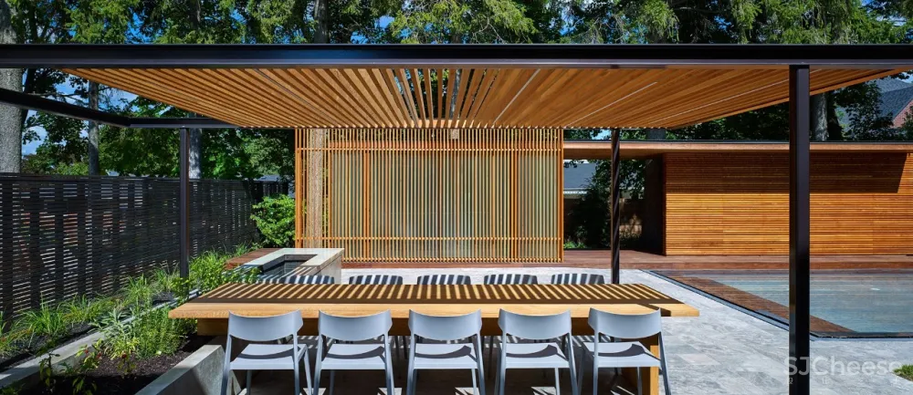 庭院住宅，细节中的自然探索