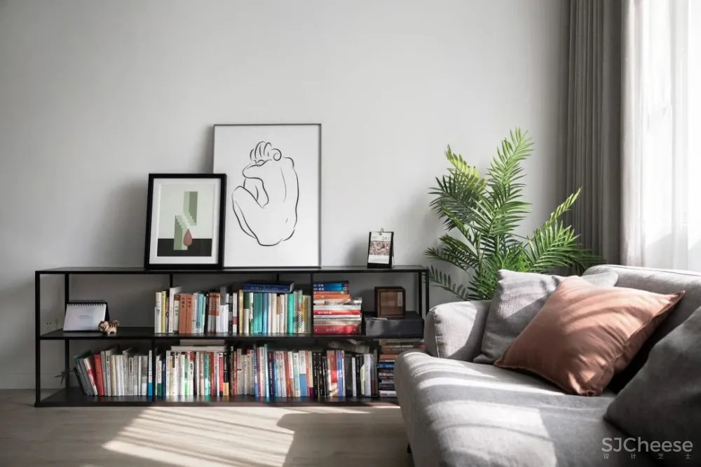 别人家90㎡两室像个小宫殿,和印象中的北欧风不一样!