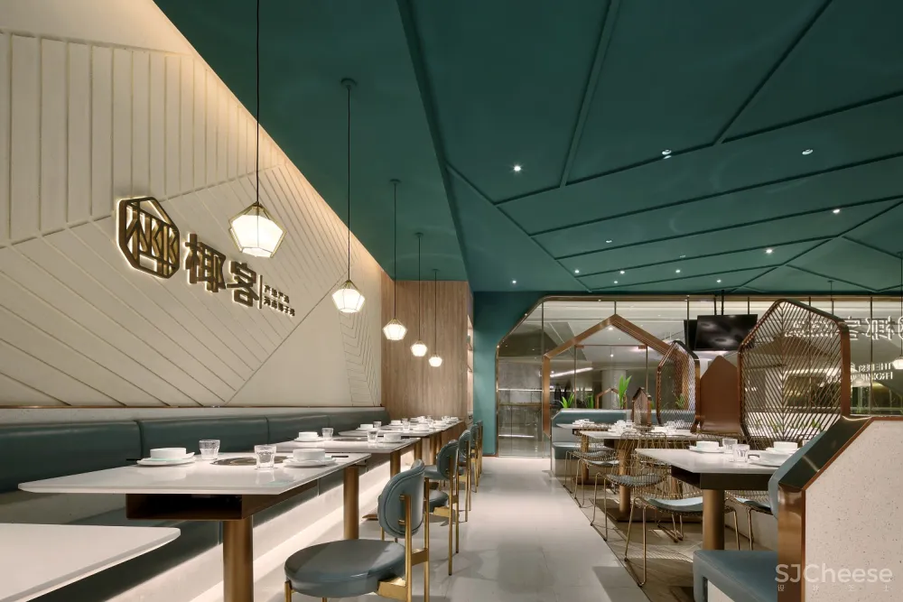 餐厅设计 广州餐饮室内设计 椰子鸡餐厅设计 艺鼎新作：椰客