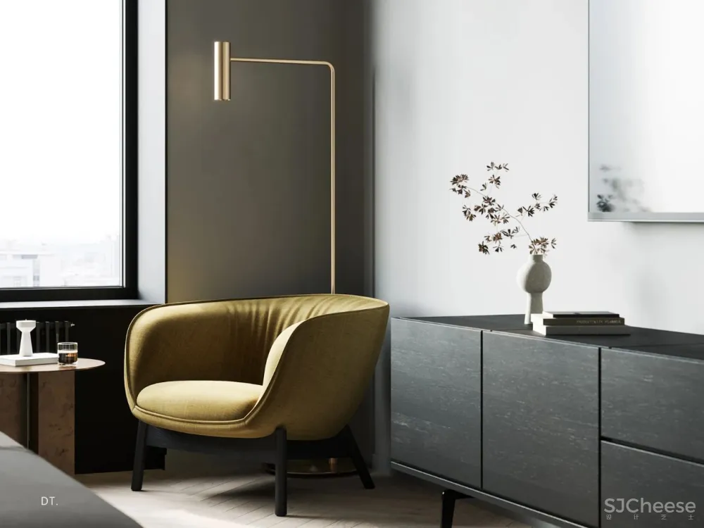 绿色 轻奢,写意悠然清新空间