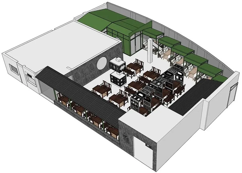 京味京风 点卯小院儿(北京店) 无序建筑设计