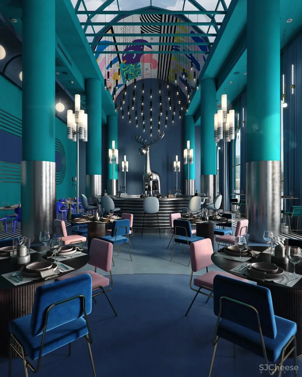 Timur Mitin 爱丽丝的谐波几何美学