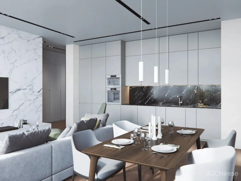 93㎡自然温馨的家庭公寓,一家四口的恬逸日常!