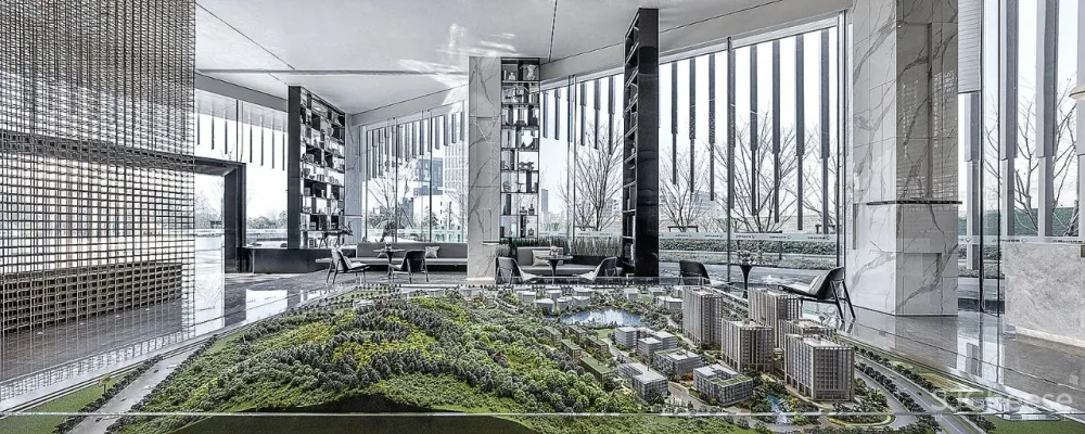 奢华金点缀大理石,恰到好处的低调简洁!