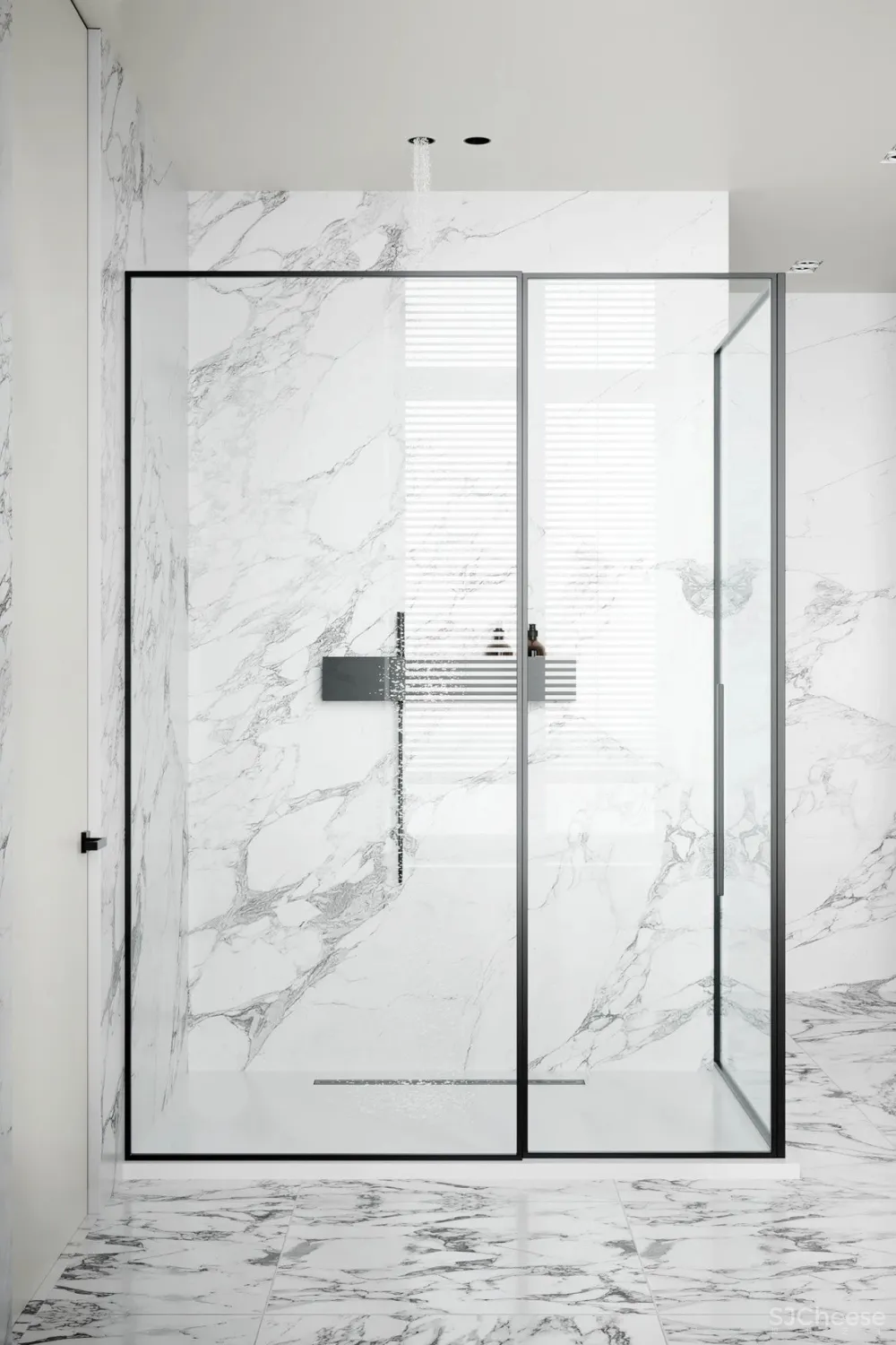 180㎡年轻夫妇的家，高级灰 大理石，这样才高级！