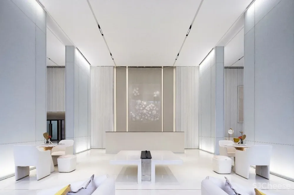 成都李益中空间 × 麓湖公馆销售中心:纯粹的仙子,轻盈的梦