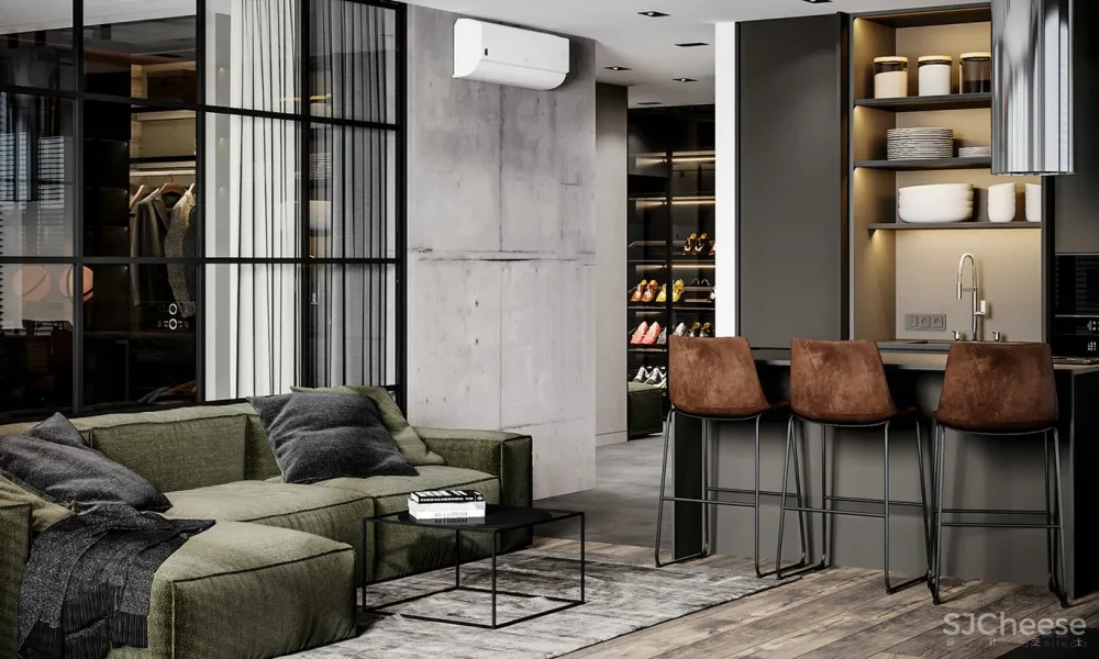 乌克兰基辅 - 68㎡质感北欧，简而雅的生活