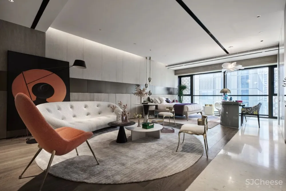 博思韦珥 唐忠汉:97㎡超凡气质公寓,这样设计才有灵魂!