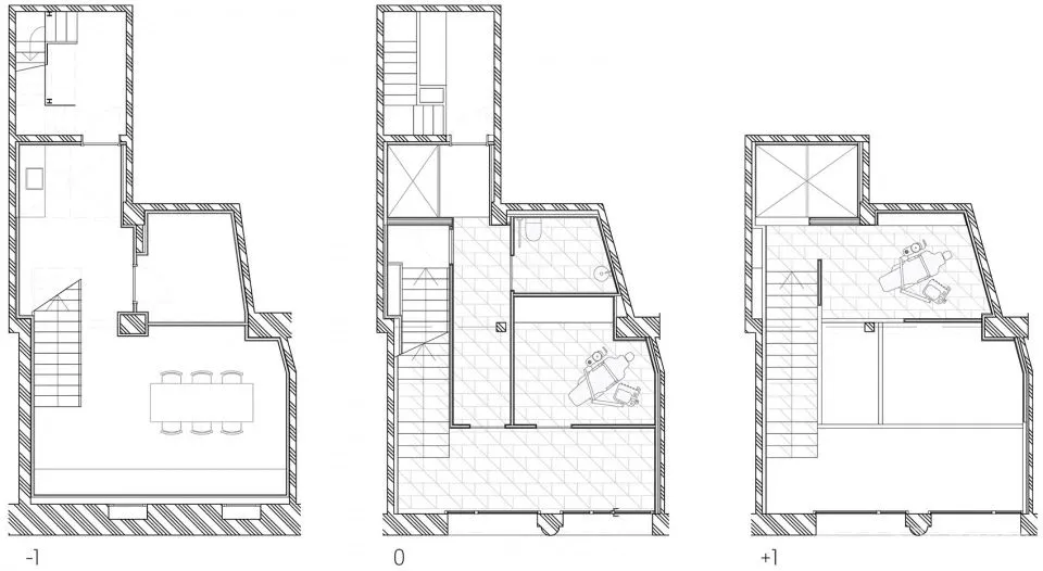 弧形隔断“森林” 西班牙Impress牙科诊所 Raúl Sánchez Architects