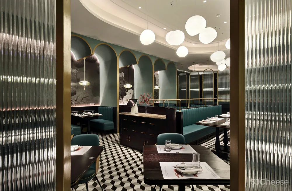 原石品牌餐厅设计【艺鼎新作·原石牛扒】 一场舌尖上的欧式户外花园之旅