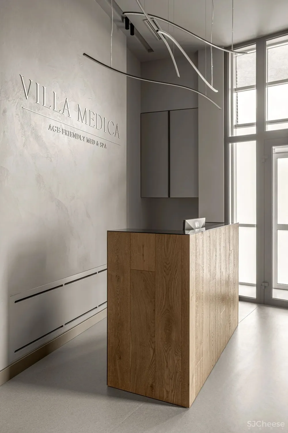 柔和色调的医学美容空间,舒适而温馨的空间!