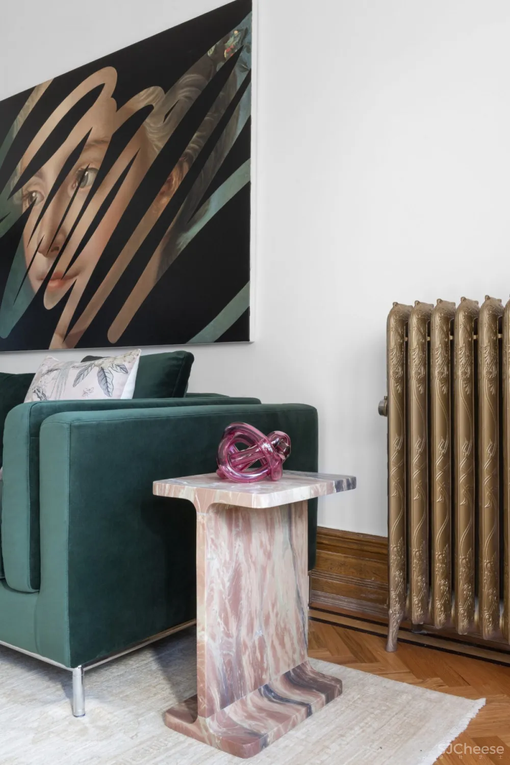 Brownstone Voyer | Victorian Style Townhouse , 现代华丽的古典元素