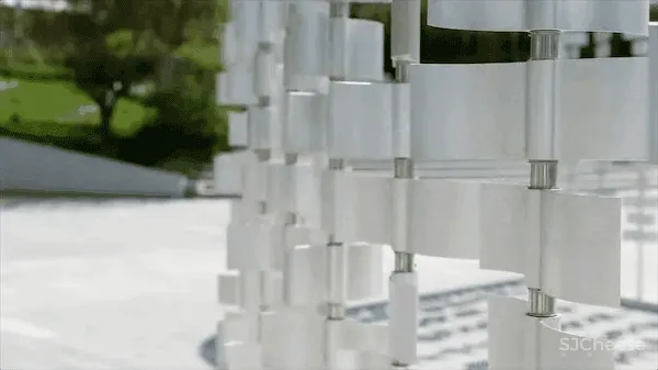 干货 景观风动幕墙