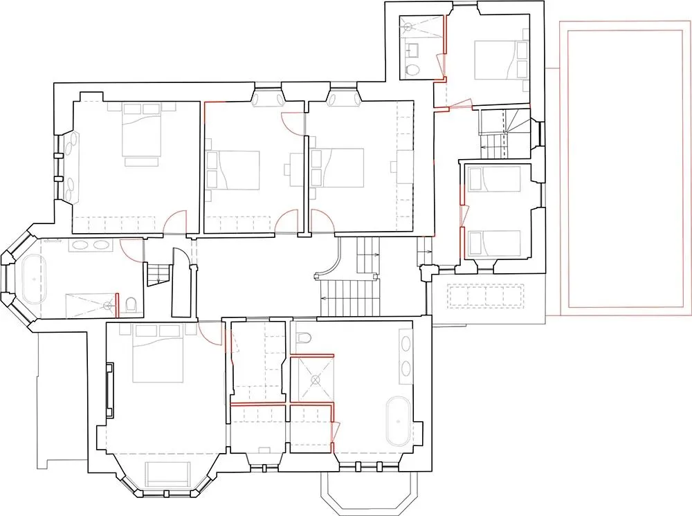 别墅旁边的这座玻璃亭子才是“画龙点睛”