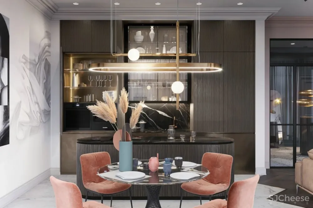 玩转色彩的前卫住宅,散发不可抗拒的魅力!