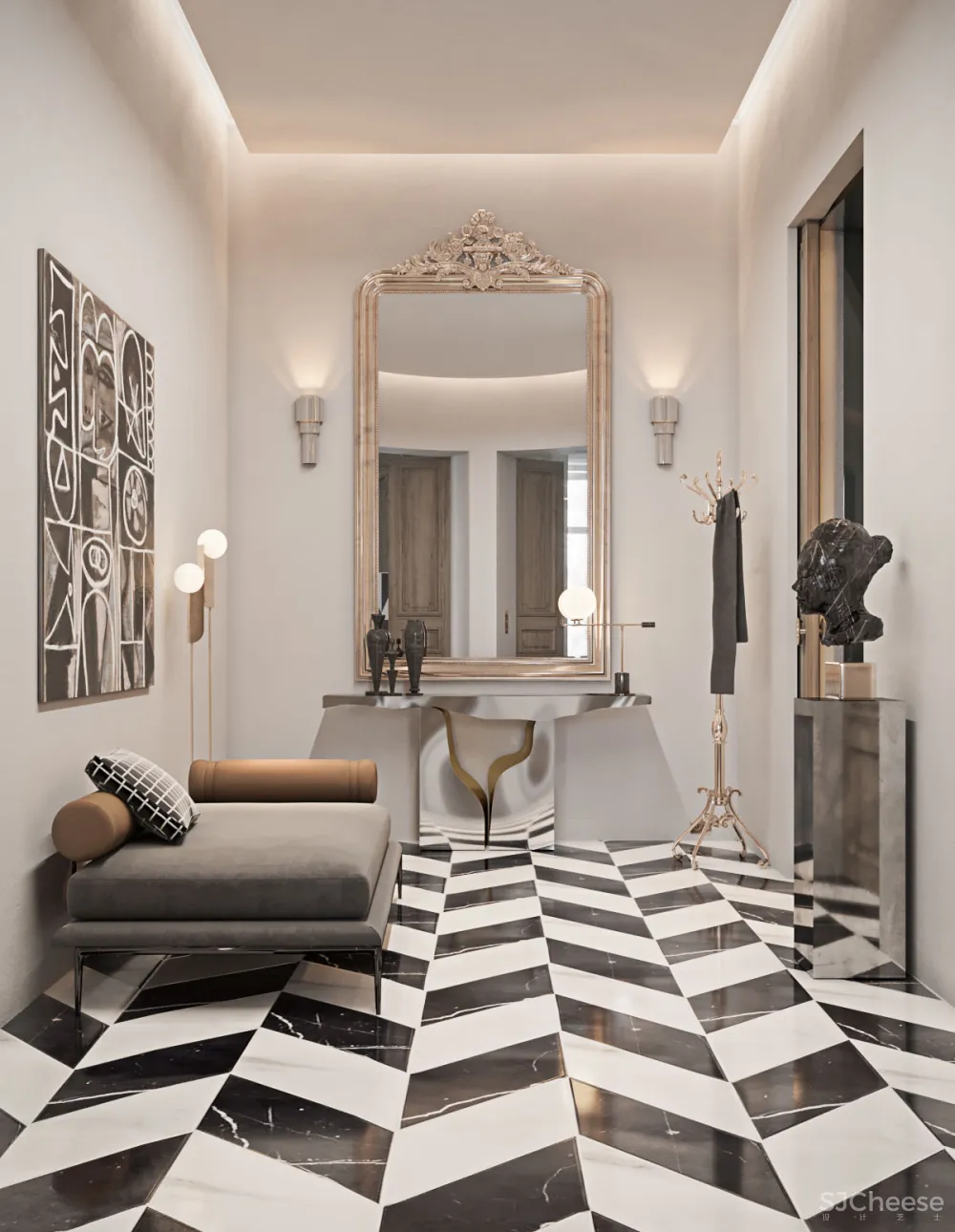 最美新古典两层公寓,贵族生活的正确打开方式!