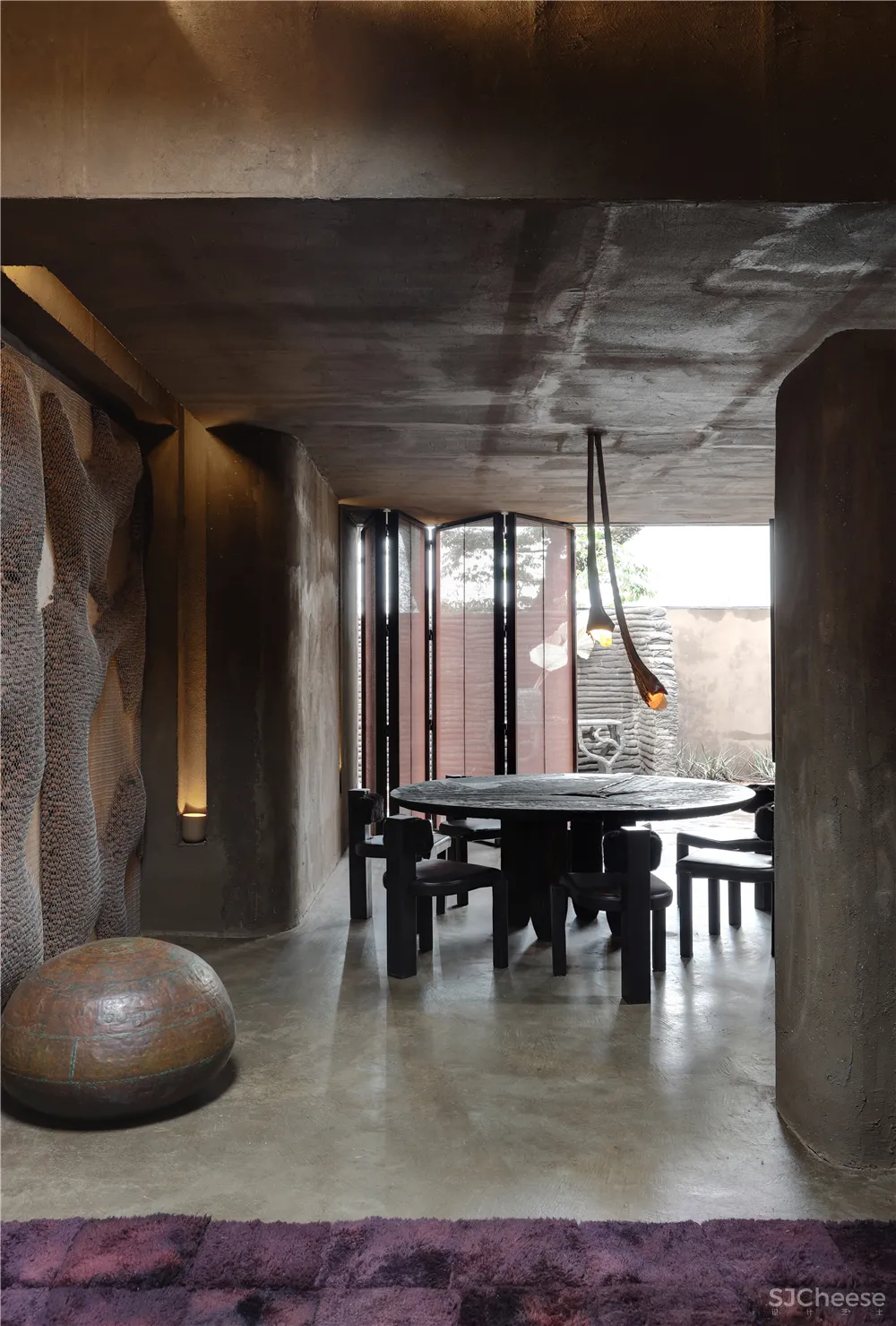 乡下泥巴房爆改成样板间, 原始的奢华更惊艳