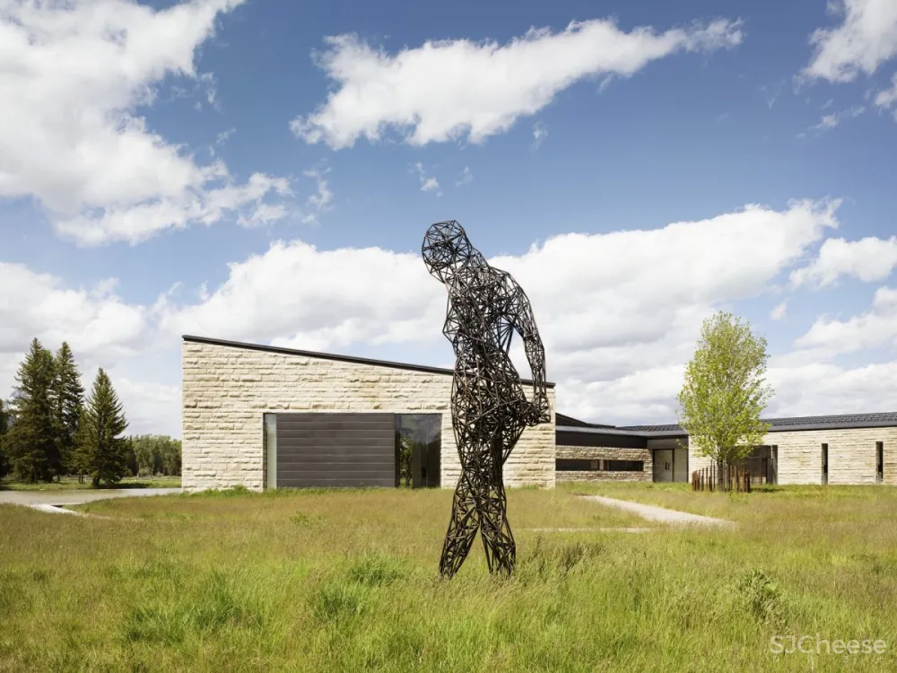 CLB Architects | Lefty Ranch House , 现代舒适的自然景观住宅